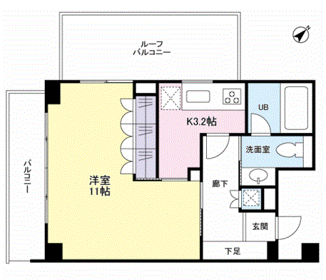 ドゥーエ千石間取り図