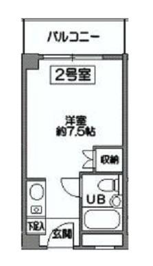 エルスタンザ小石川間取り図
