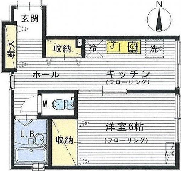 コリーヌ西片間取り図