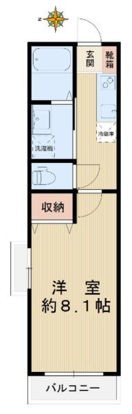 フェリオ本郷間取り図