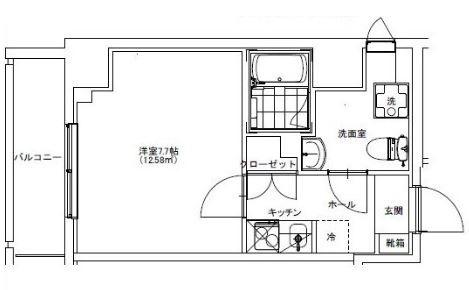 リベール西片間取り図