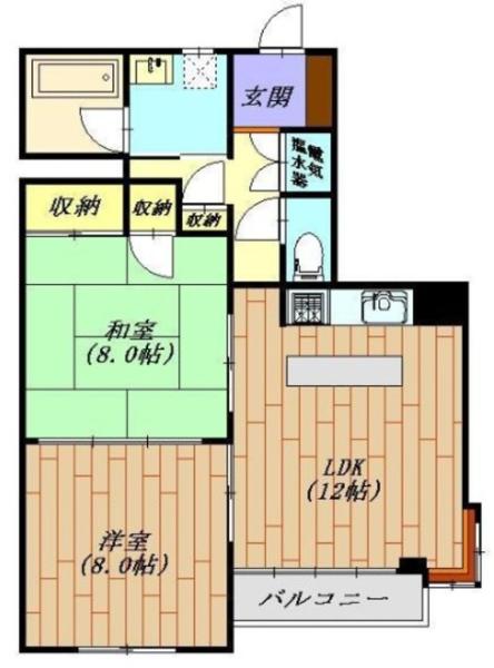 メゾン蛙坂間取り図