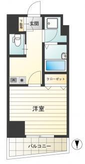 スカイコート本郷東大前壱番館間取り図