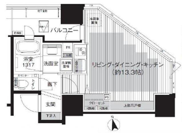 イニシアイオ文京仲坂間取り図