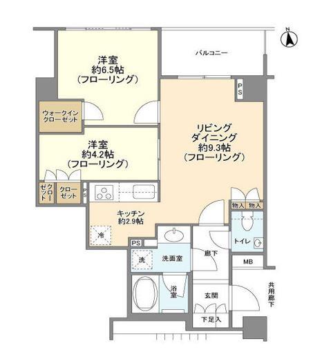 ブランズ本郷真砂間取り図