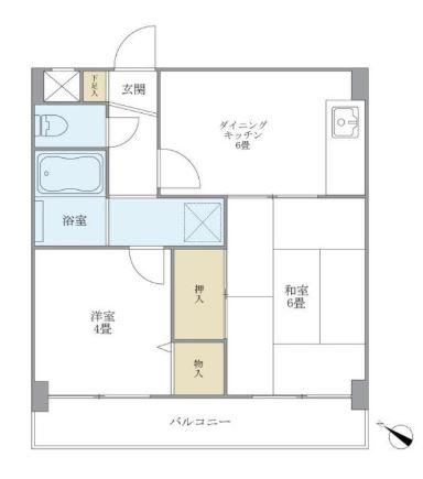 グランデュール六義園間取り図