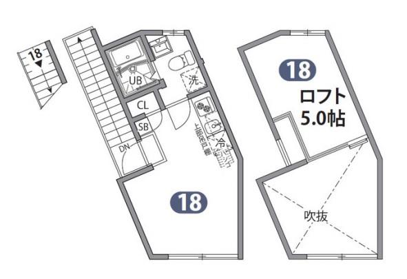 ブランコート文京竹早間取り図