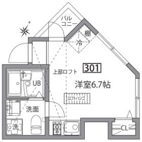 グランエッグス新大塚Ｎ間取り図