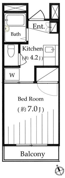 ノーブルハイム間取り図