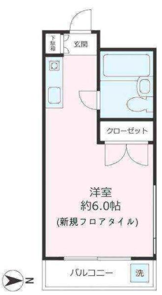 グリンカ白山間取り図