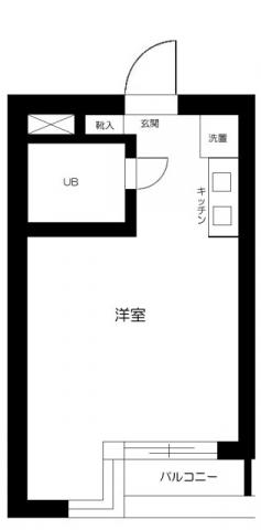 スカイコート後楽園間取り図