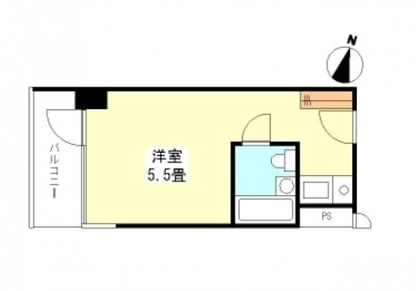アネックス茗荷谷 307号室 間取り図