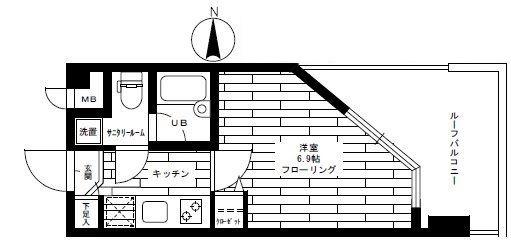 ステージファースト白山Ⅱ間取り図