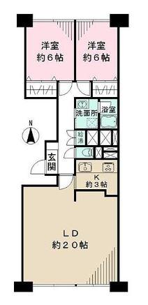 湯島ハイタウン　A棟間取り図