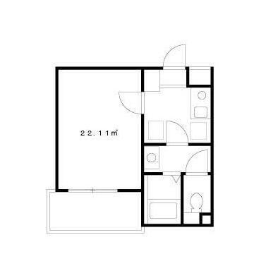 カレッジ・スクエア白山間取り図
