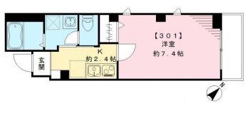 ポワソヌリー文京千石間取り図