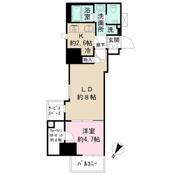 パークリュクス本駒込ステーションプレミア間取り図
