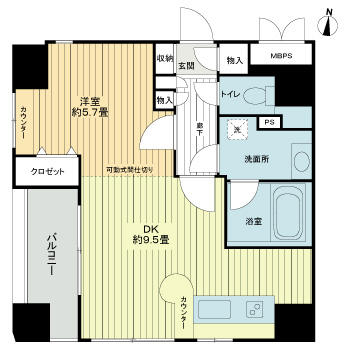 ライオンズマンション東大赤門前間取り図