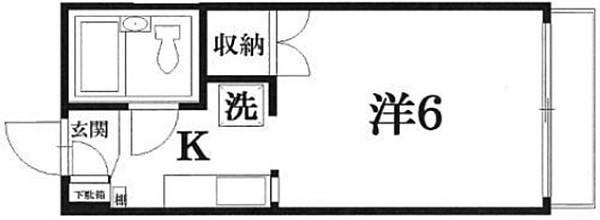 パレ・クレール白山間取り図