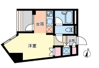 ビーロット小石川レジデンス 402号室 間取り図