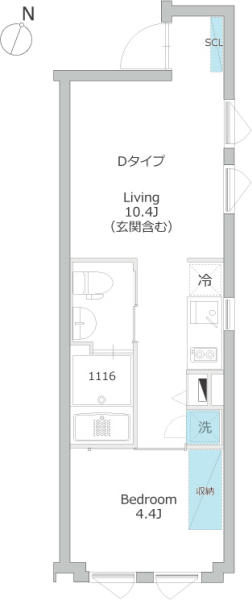 アレーロ音羽間取り図