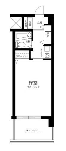 ペガサスマンション浄心寺坂間取り図