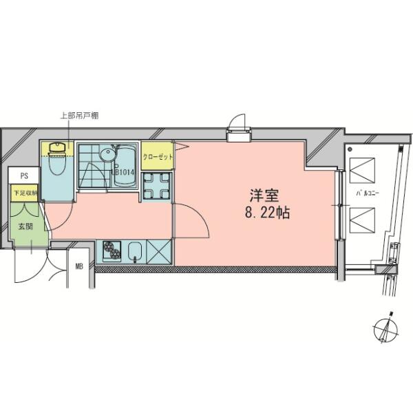 本郷エーワン東大前間取り図