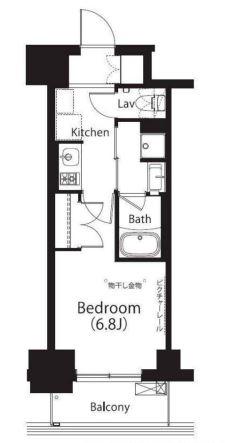 フレンシア文京関口間取り図