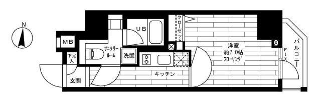 ステージグランデ文京白山間取り図