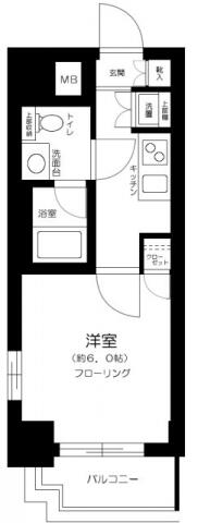 プレール・ドゥーク文京茗荷谷間取り図