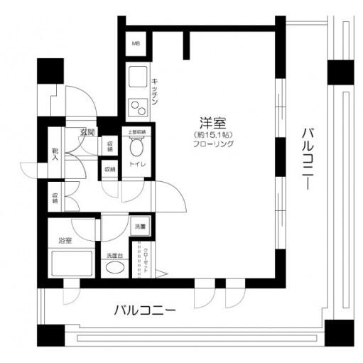 東急ドエル・アルス本郷南間取り図