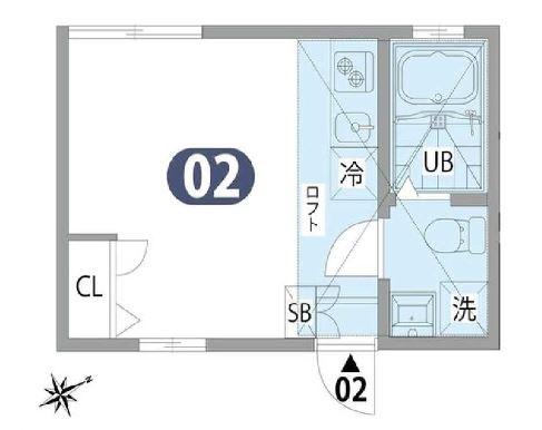ブランコート文京竹早間取り図
