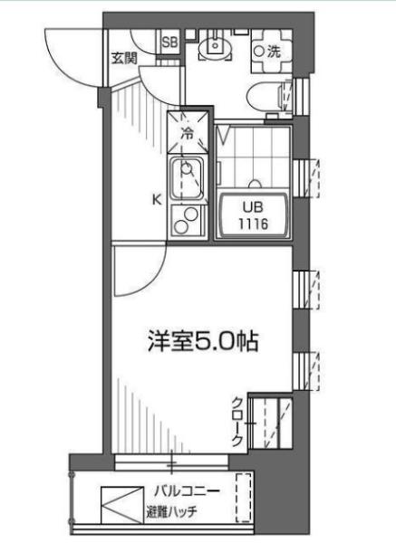 グランアセット早稲田間取り図