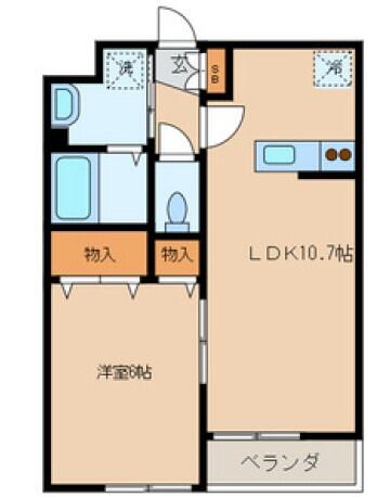 ツインテラス春日II間取り図