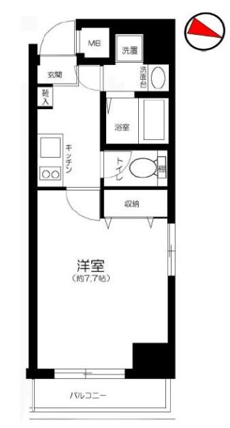 ラグジュアリーアパートメント本郷間取り図
