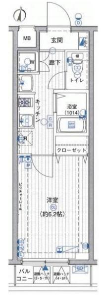 ラグジュアリーアパートメント本郷間取り図