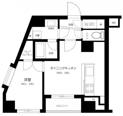 コンシェリア文京根津間取り図
