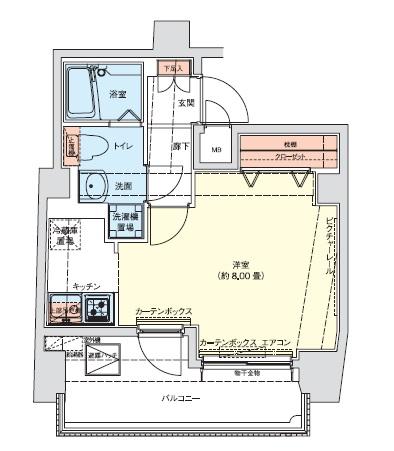 ドルチェ文京小石川間取り図