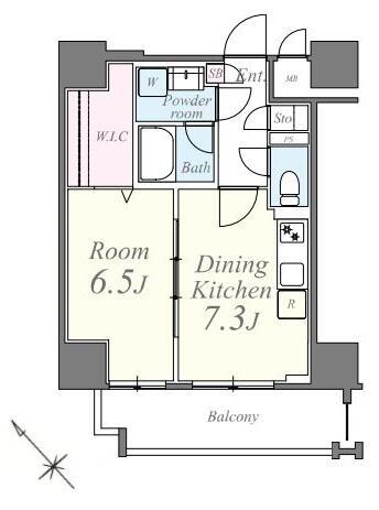 グランドール文京間取り図