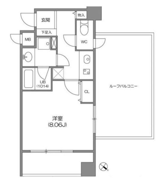 ジョイシティ小石川間取り図