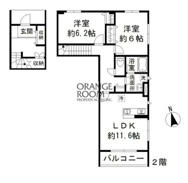 小日向テラスハウス間取り図