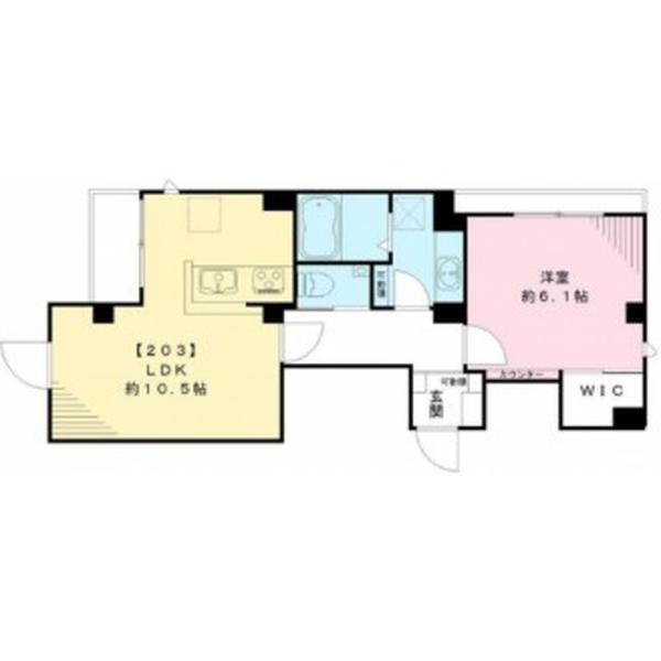 ラシーネ・テラス文京千駄木間取り図