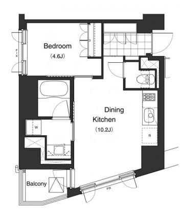 プライムアーバン本駒込間取り図