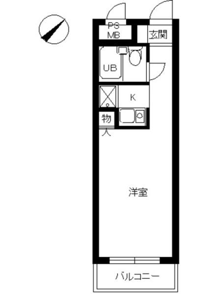 スカイコート本郷東大前間取り図