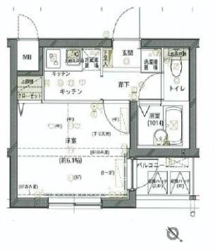 フォルトゥナ小石川間取り図