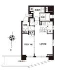 レジディア御茶ノ水 間取り図