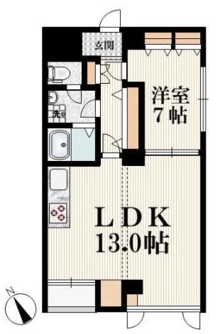 サニーコート29間取り図