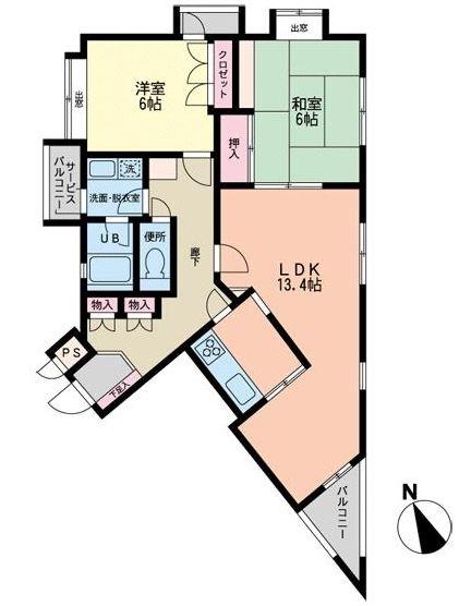 グランジュール小石川間取り図