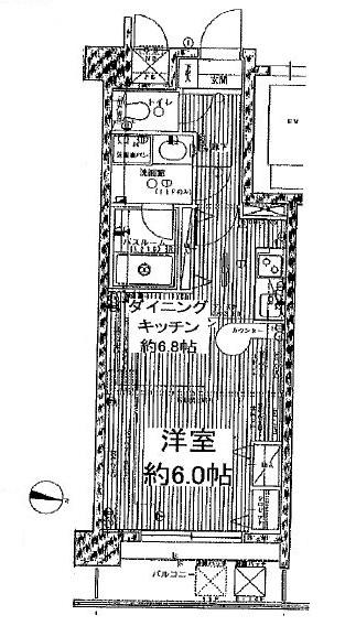 ライオンズマンション東大赤門前間取り図