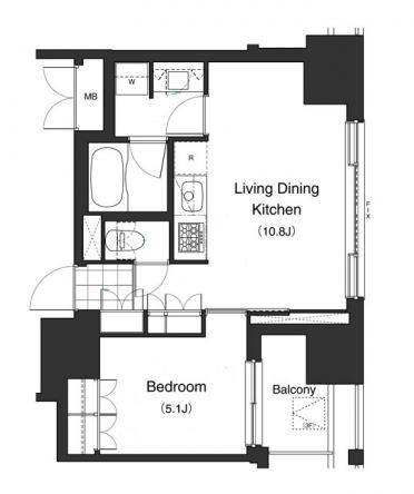 プライムアーバン本駒込間取り図